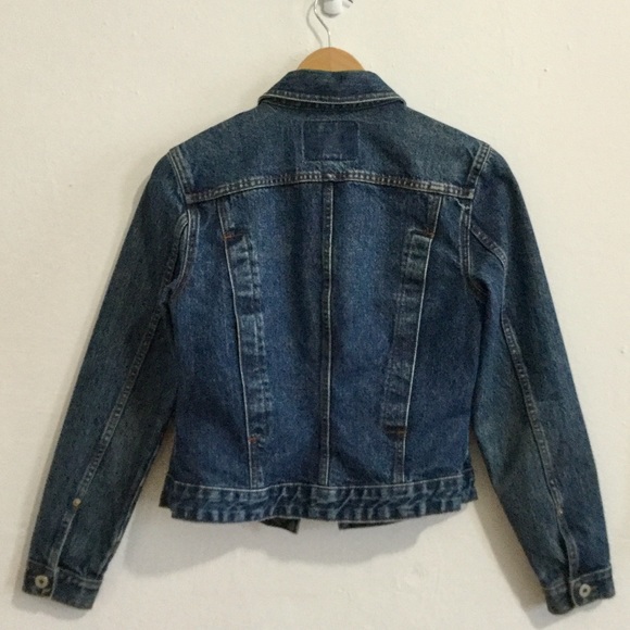 Vintage GUESS Medium Wash Denim Jacket - Picture 3 of 5